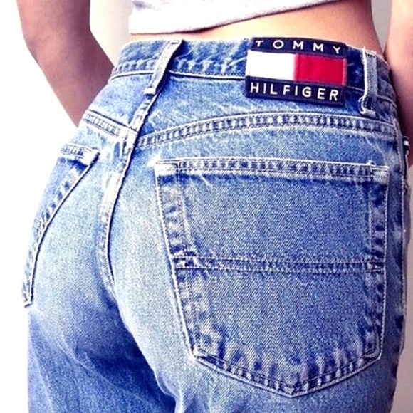 Tommy Hilfiger Denim - Vintage Tommy Hilfiger Big Flag Light Jeans 8 / 30